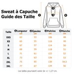 Sweat à Capuche Personnalisé avec 2 à 6 Personnages de Dessin Animé et Noms Tenue Quotidienne Cadeau Noël pour Meilleures Amies Sœurs