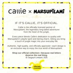 Porte passeport personnalisé en cuir PU avec étiquette de bagage avec nom Cadeau d'anniversaire pour amie | Callie × Marsupilami®.