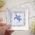Gepersonaliseerde Vintage Chinoiserie verschillende dieren sieraden schotel geschenk voor dierenliefhebbers vrienden bruidsmeisje haar