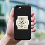 Henkilökohtainen Retro Kirjastokortti Akryyli Nimi Magneettinen Puhelin Grip Matkapuhelin tarvikkeet Syntymäpäivälahja Kirjamatoille