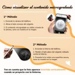 Collar personalizado con disco grabado inicial y proyección de foto con Te amo en 100 idiomas regalo de cumpleaños o aniversario para mujer