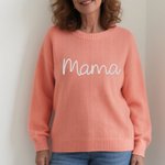 Personalized Soft Knitted Sweater with Name Christmas New Year Gift for Family Friends