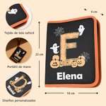 Juego de 11 herramientas personalizado con fantasmas y inicial del nombre para tallar calabazas regalo de Halloween para niños y familiares