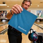 Personalized Text Photo Oil Removal Shammy Bowling Ball Cleaner Cloth Bowling Alley Accessory Birthday Gift for Bowling Player Lover