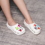 Personalized 3D Printing Multicolour Soccer Jersey Shoe Charms with Name and Number Shoes Decoration Daily Wear Gift for Sports Lovers