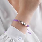 Henkilökohtainen Cat säädettävä Photo Projection rannekoru nimi vuosipäivä syntymäpäivälahja kissa ystäville