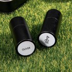 Personalized Monogram Initial Golf Ball Stamp with Metal Storage Box Birthday Christmas Gift for Golf Player