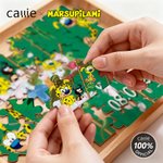 Henkilökohtainen söpö Tail-Bouncing Marsupilami Brick palapelit tekstin ja päivämäärän kanssa Home Decor syntymäpäivälahja lapsille | Callie × Marsupilami®