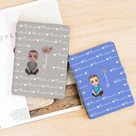 Personalised Birth Flower Cartoon Character Hearts Kindle Case with Name Christmas Birthday Gift for Book Lovers Bookworms