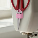 Personalizado Multicolor PLA 3D Impreso Tijeras Titular con Nombre Máquinas de Coser Accesorios Regalo de cumpleaños para los amantes de la costura