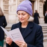 Personalized Birth Flower Soft Knitted Beanie Hat with Embroidered Name Daily Accessories Birthday Gift for Women Men