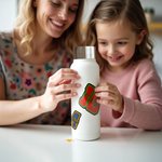 Personalized Multicolour Baseball Softball Waterproof Stickers with Text and Number Game Day Birthday Gift for Sports Lovers