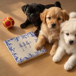 Personalisierte Toile De Jouy Linie Stil Hund Keramik Kaffeebecher mit 1-7 Namen täglichen Gebrauch Memorial Geschenk für Tierbesitzer