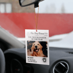 Henkilökohtainen The Pets Times Sanomalehti Photo Akryyli Ornamentti nimi ja teksti Tree Decor joulu syntymäpäivälahja lemmikkieläinten ystäville