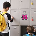 Personalized Multicolour Baseball Softball Waterproof Stickers with Text and Number Game Day Birthday Gift for Sports Lovers