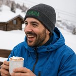 Personalized Birth Flower Soft Knitted Beanie Hat with Embroidered Name Daily Accessories Birthday Gift for Women Men