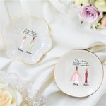 Personalized Today A Bride Tomorrow A Wife Forever My Sister Jewellery Dish with Name Home Decor Wedding Bridal Shower Gift for Bride From Bridesmaid
