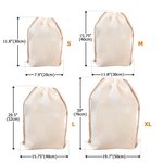 Personalised Merry Christmas Cute Cartoon Elf Canvas Drawstring Gift Bag with Name Christmas Party Favors for Kids Family