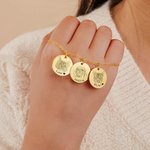 Bracciale personalizzato con nome e ritratto di animale domestico da 1 a 5 dischi regalo commemorativo o di compleanno per amanti degli animali