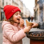 Personalized Cute Embroidered Animal Multicolour Knitted Beanie Hat with Name Warm Accessories Birthday Gift for Kids Adults