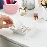 Personalized Today A Bride Tomorrow A Wife Forever My Sister Jewellery Dish with Name Home Decor Wedding Bridal Shower Gift for Bride From Bridesmaid