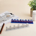 Personalised Multicolour British Sign Language 3D Printed Desk Name Plate Birthday Appreciation Gift for BSL Interpreter Teacher Deaf People