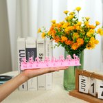 Personalised Multicolour British Sign Language 3D Printed Desk Name Plate Birthday Appreciation Gift for BSL Interpreter Teacher Deaf People