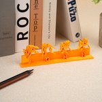 Personalised Multicolour British Sign Language 3D Printed Desk Name Plate Birthday Appreciation Gift for BSL Interpreter Teacher Deaf People