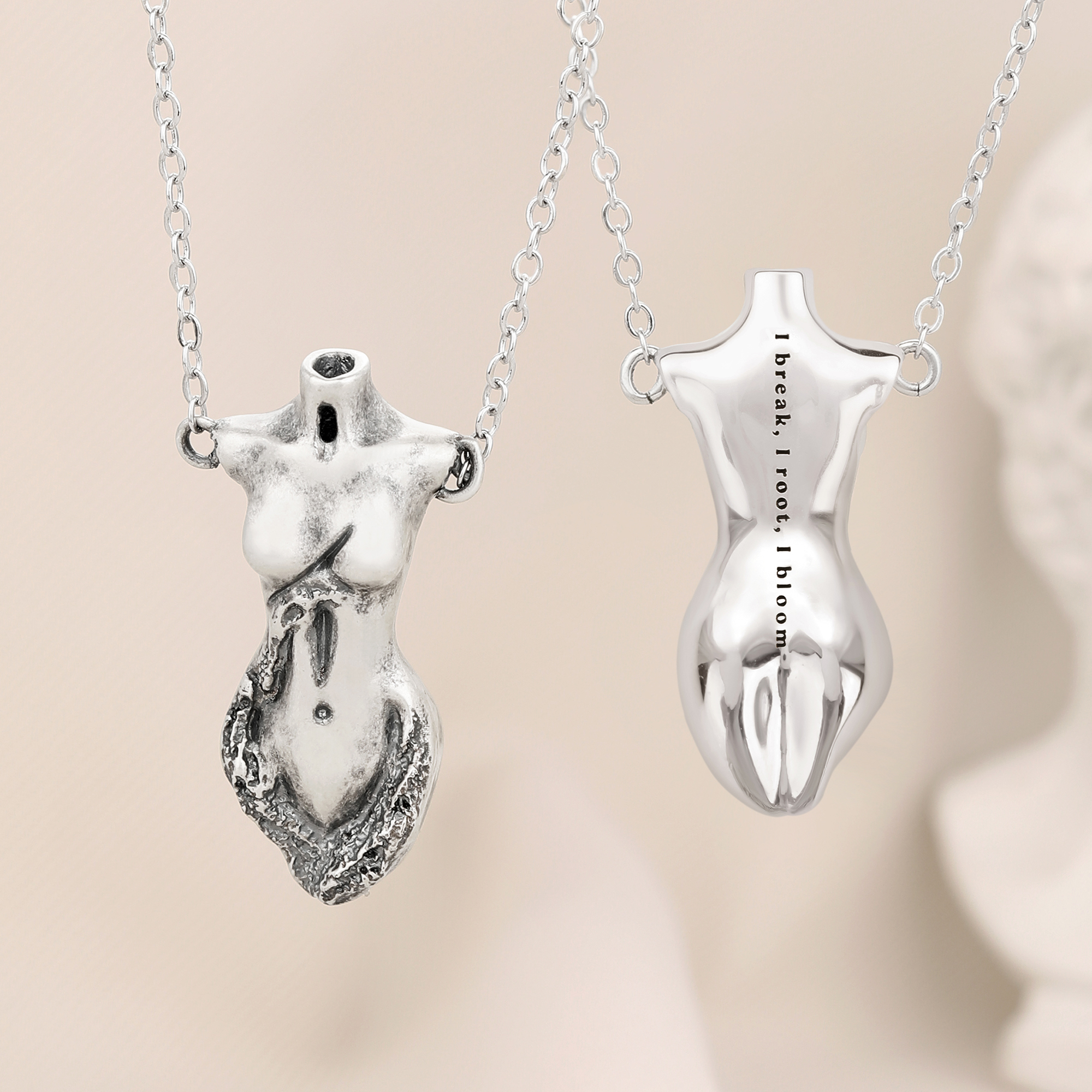 Collier Personnalisé Sculpture Humaine avec Texte Bijoux Minimalistes Anniversaire Cadeau de Noël pour Femmes Hommes Amateurs d'Art