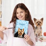 Carnet de notes à spirales A5 120 pages avec nom Cadeau d'anniversaire et de Noël pour les amoureux des animaux de compagnie