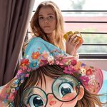 Gepersonaliseerde Cartoon Eigenzinnige Flower Girl Zachte Deken met Naam Home Decor Dagelijks Gebruik Verjaardagscadeau voor Meisjes