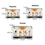 Lata de galletas personalizada con nombres e iniciales de 1 a 8 monstruos regalo de cumpleaños y Halloween para niños y familiares