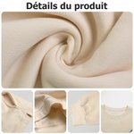 Sweat-shirt Multicolore Personnalisé avec Initiale et Fleur de naissance Brodés Cadeau Anniversaire pour Famille et Amis