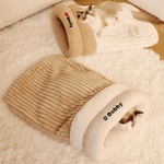 Henkilökohtainen tassu tulostaa sydämen puoliksi suljettu kissa makuupussi Pet Bed nimi Pet tarvikkeet syntymäpäivälahja lemmikkieläinten omistajille