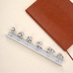 Personalised Multicolour British Sign Language 3D Printed Desk Name Plate Birthday Appreciation Gift for BSL Interpreter Teacher Deaf People