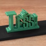 Henkilökohtainen noita perhonen 3D nimilappu kansi Topper 20 oz 40 oz Stanley Tumbler syntymäpäivä joululahja Wicked fanit ystäville