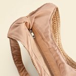 Personalised Embroidered Initial Raffia Tote Bag with Pocket Reusable Beach Travel Accessory Bridal Party Mother's Day Gift for Her