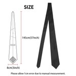 Personalisierte Streifen Foto Patch Krawatte mit Namen und Geschenkbox Herren Accessoire Hochzeit Jahrestag Business Geschenk für Ehemann Papa