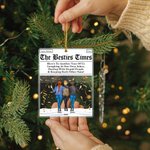 Personlig The Bitches Times 2-4 Tecknade karaktärer Akrylprydnad med namn och nyckelband Heminredning Julklapp för syster besties