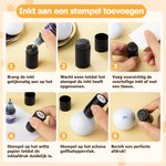 Gepersonaliseerde Golfbal Stempel met Monogram of Initiaal in Meerdere Kleuren Clubwedstrijden Souvenir Verjaardagscadeau voor Golfliefhebbers