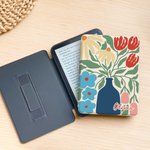 Etui Kindle multi-modèles personnalisé avec nom Utilisation quotidienne Club de lecture Cadeau d'anniversaire pour les amoureux des livres Les rats de bibliothèque