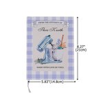 Personalized Watercolor Mixer Checkered Baking Recipe Notebook with Text and Name Kitchen Bakery Gift for Moms Grandmas Bakers