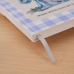 Personalized Watercolor Mixer Checkered Baking Recipe Notebook with Text and Name Kitchen Bakery Gift for Moms Grandmas Bakers