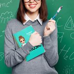 Personalized Cartoon 2026 Planner Spiral A5 Name Notebook with Weekly and Monthly Planning Pages Back to School Teacher's Day Gift for Teacher