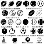 Sweat à Capuche de Sport Unisexe Personnalisé avec Nom et Numéro Épique Cadeau Anniversaire pour Amateur de Ballon de Sport