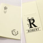 Personalised Cross Floral Monogram PU Leather Bible Book Cover Case with Name Bible Study Supplies Christmas Religious Gift for Christian