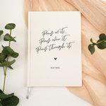 Personalised Pray on It Prayer Devotional Journal with Name Bible Study Accessory Baptism Birthday Gift for Christians