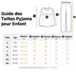 Ensemble de Pyjamas 100% Coton Personnalisé avec Design Animal Nuage Étoile et Nom Vêtement Maison Cadeau d'Anniversaire pour Garçons Filles Enfant