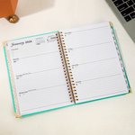 Start with A Planned Day - Personalized 2026 Planner Name A5 Notebook and Pen