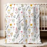 Ensemble personnalisé de couvertures et de bonnets à nœuds avec nom Décoration de la chambre d'enfant Douceur de bébé Anniversaire Cadeau de Noël pour nouveau-né